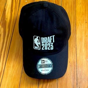 New Era NBA Draft black hat.